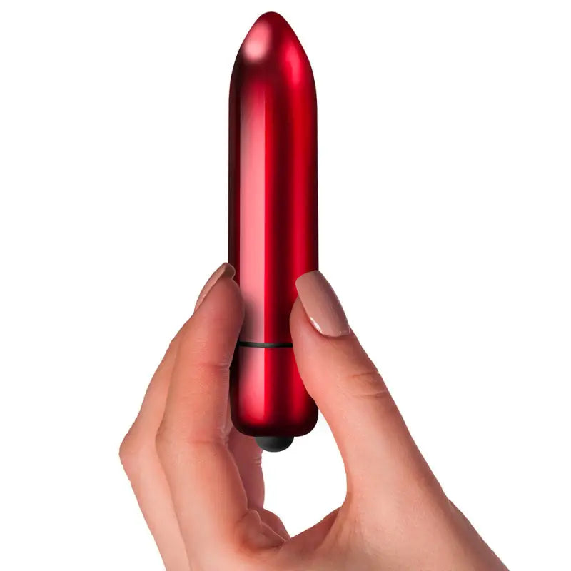 Experience Pure Ecstasy with the Red Alert 120mm Bullet Vibrator