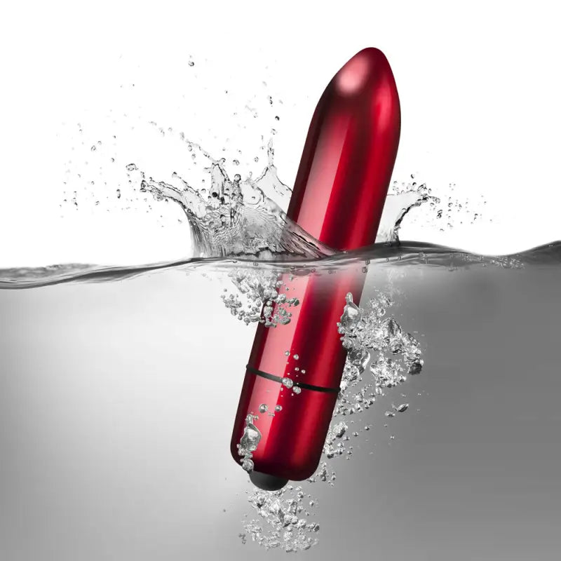 Experience Pure Ecstasy with the Red Alert 120mm Bullet Vibrator
