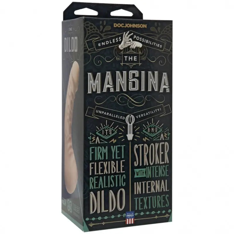 Experience Pure Pleasure with the Mangina Dildo and Data Design