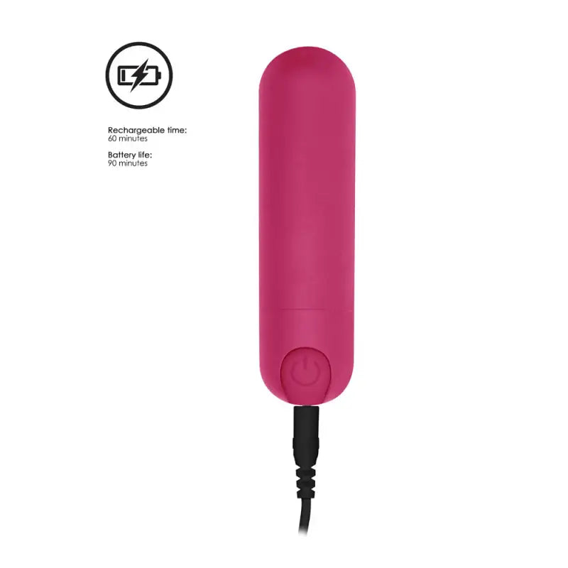 Experience Pure Pleasure with the USB Rechargeable Bullet Pink