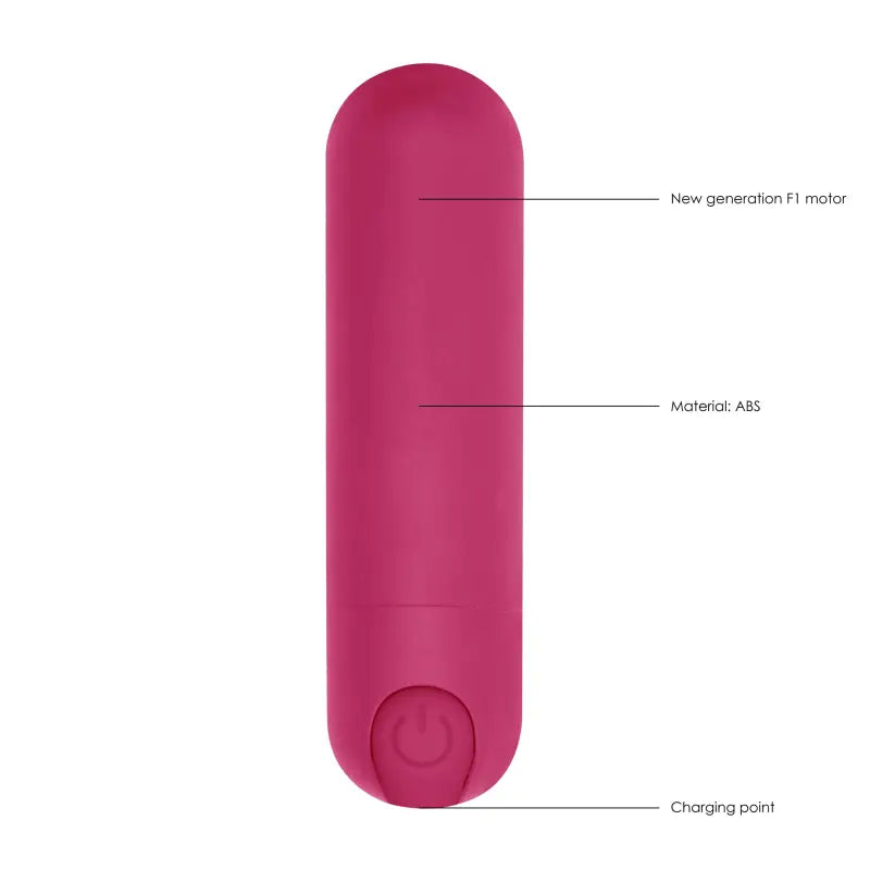 Experience Pure Pleasure with the USB Rechargeable Bullet Pink