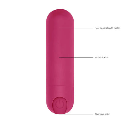 Experience Pure Pleasure with the USB Rechargeable Bullet Pink