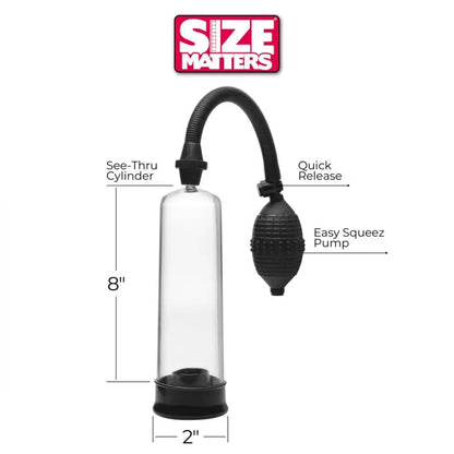 Experience Size Matters with the SMP Beginner Penis Pump