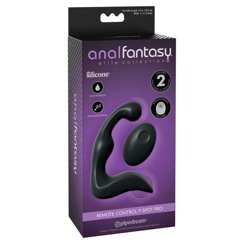 Experience the Anal Fantasy Elite P-Spot Pro for Ultimate Pleasure
