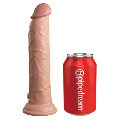 Experience the King Cock Elite 9 Inch Dual Density Vibrating Pleasure