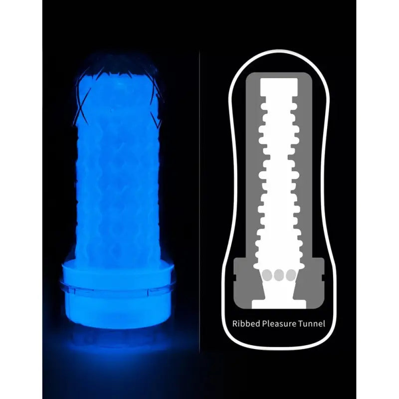 Experience the Thrill of the Dark Lumino Play Masturbator