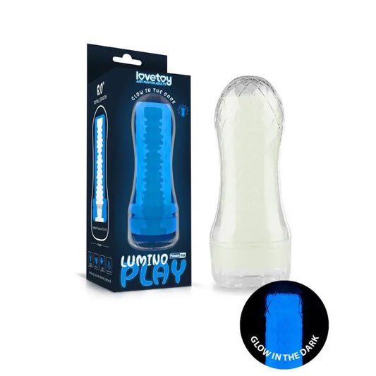 Experience the Thrill of the Dark Lumino Play Masturbator