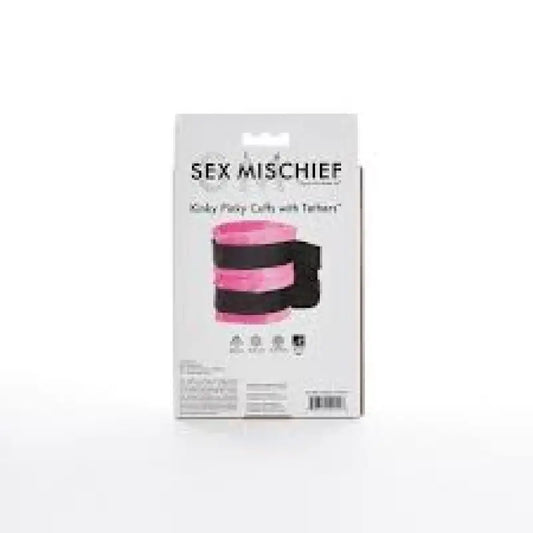 S&M Kinky Pinky Cuffs with Tethers