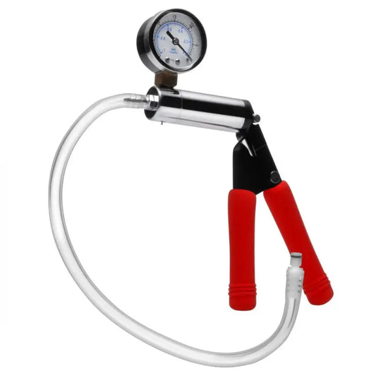 Experience Thrills with Size Matters Deluxe Steel Hand Pump