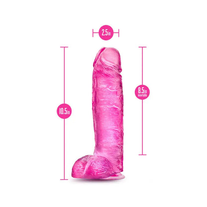 Experience Thrills with the 10.5 Inch Dildo Featuring Suction Cup Base