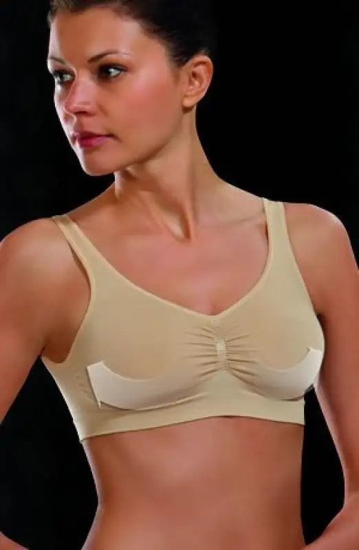 Experience Timeless Elegance with the Medium Support Bra’s Wide Straps Control