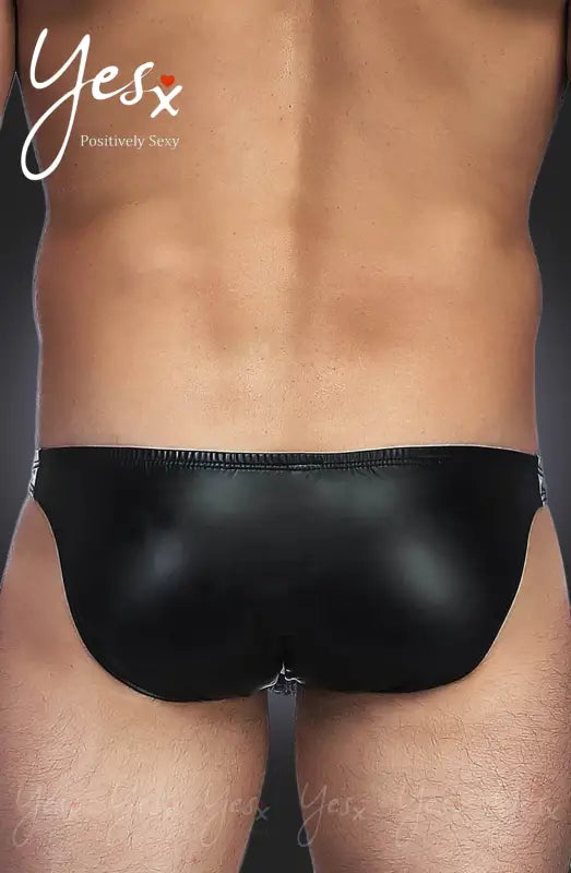 Experience Timeless Elegance with YesX YX969 Men’s Briefs in Black