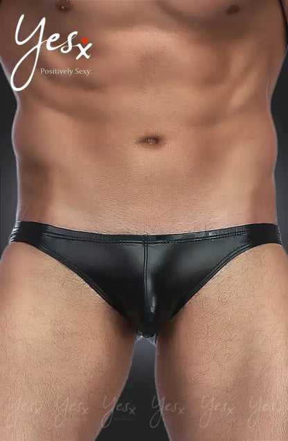 Experience Timeless Elegance with YesX YX969 Men’s Briefs in Black