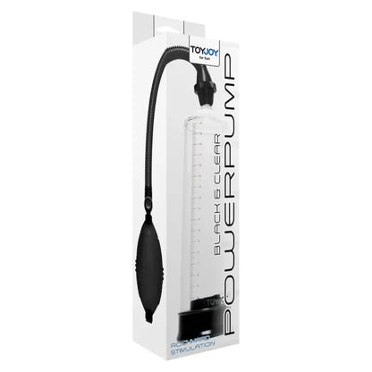 Experience ToyJoy Rock Hard with the Clear Penis Power Pump