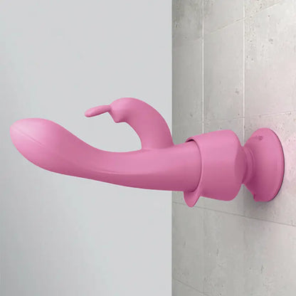 Experience Triple Pleasure with the 3Some Wall Banger Rabbit Vibe