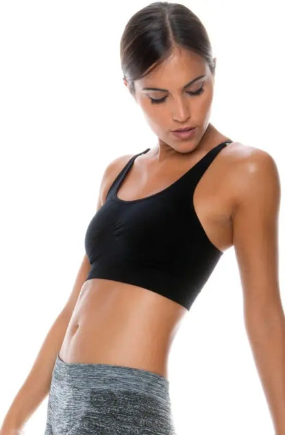Experience Ultimate Comfort with Control Body Sports Bra Nero