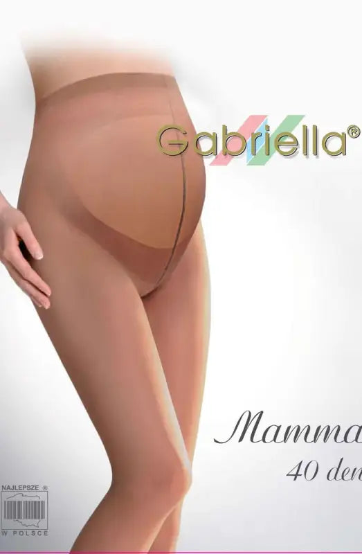 Experience Ultimate Comfort with Gabriella Classic Mamma Tights for Pregnant Women