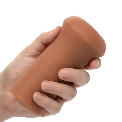 Experience Ultimate Pleasure with Boundless Stroker Masturbator Flesh Brown