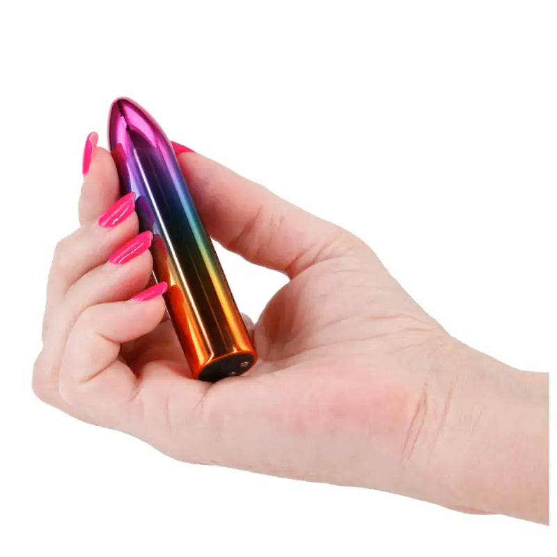 Experience Ultimate Pleasure with Chroma Rainbow Rechargeable Bullet