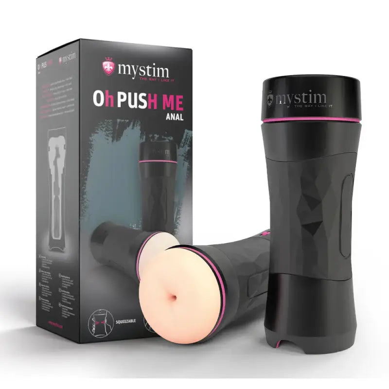Experience Ultimate Pleasure with MyStim Oh Push Me Anal Masturbator