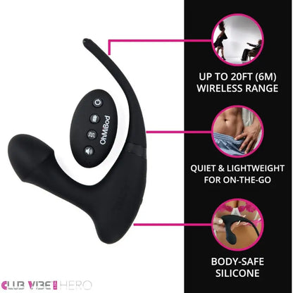 Experience Ultimate Pleasure with OhMiBod Club Vibe Hero’s Stimulating Curved Design