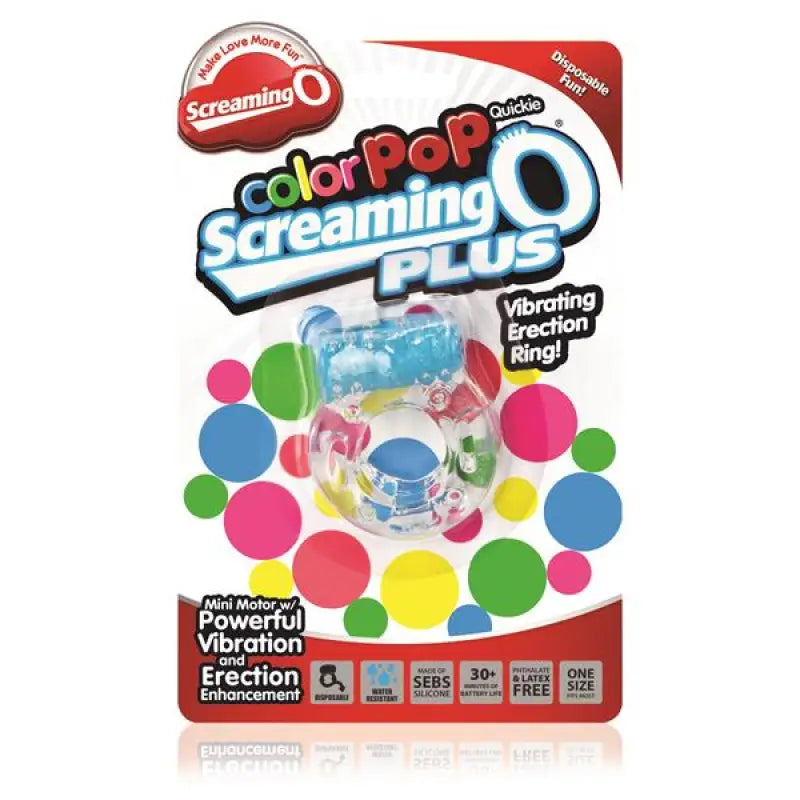 Screaming O Colour Pop Quickie Plus - Blue 