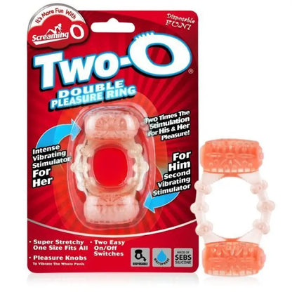 Experience Ultimate Pleasure with Screaming O TwoO Vibrating Cock Ring