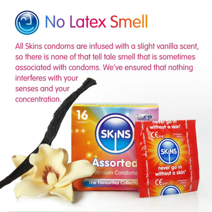Skins Condoms Assorted 12 Pack International 1 - D&R  NAT  UT