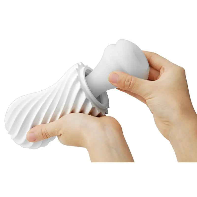 Experience Ultimate Pleasure with Tenga Flex Silky White Masturbator