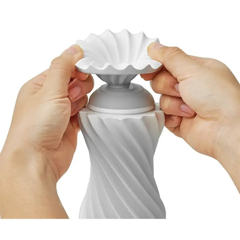 Experience Ultimate Pleasure with Tenga Flex Silky White Masturbator