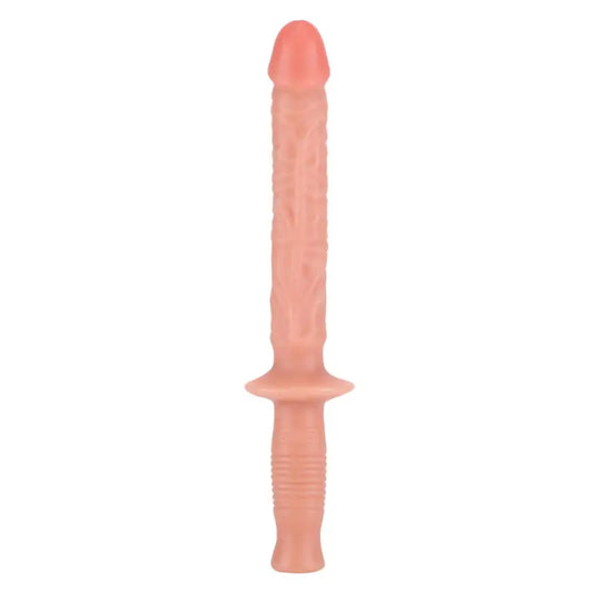 Experience Ultimate Pleasure with the 14.5 Inch Flesh Pink Manhandler