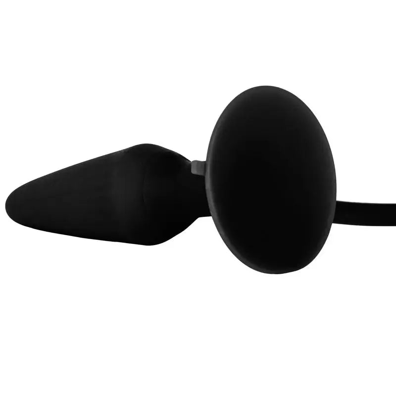 Experience Ultimate Pleasure with the Black Booty Call Pumper Silicone Inflatable