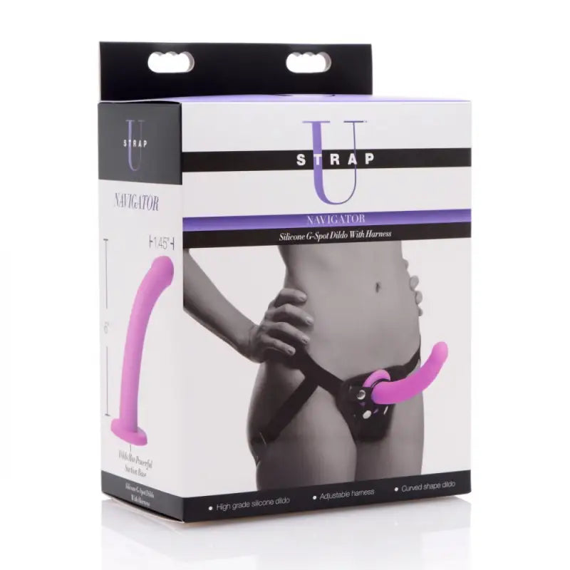 Experience Ultimate Pleasure with the Navigator U Strap G-Spot Dildo