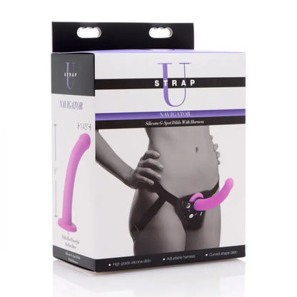 Experience Ultimate Pleasure with the Navigator U Strap G-Spot Dildo
