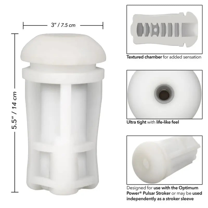 Experience Ultimate Pleasure with the Optimum Power Pulsar Stroker Replacement
