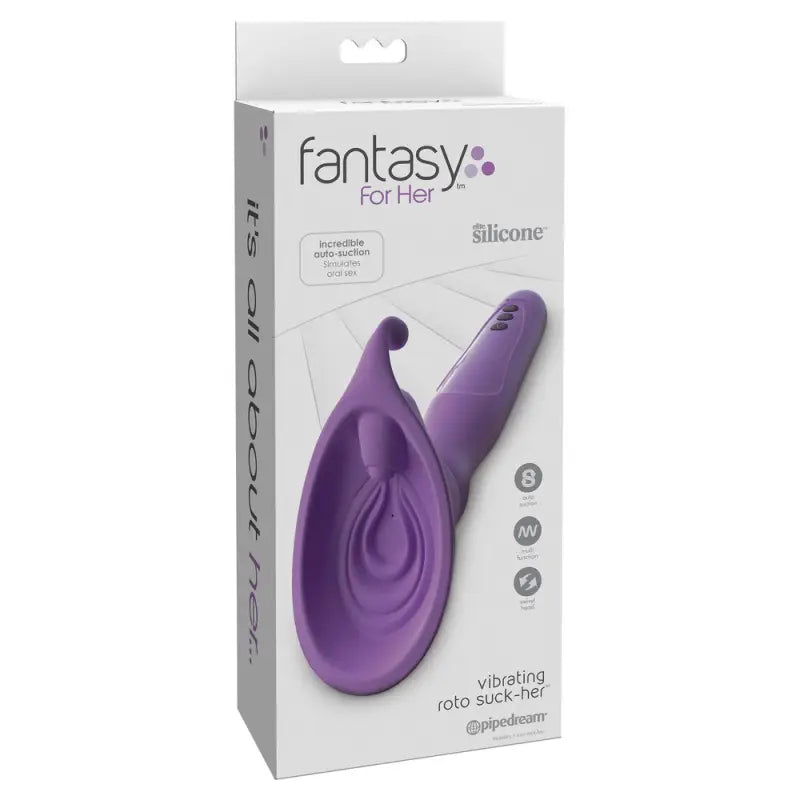 Experience Ultimate Pleasure with the Pipedream Fantasy Vibrating Roto SuckHer
