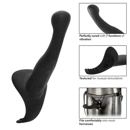 Experience Ultimate Pleasure with the Royal Vibrating Set Crotchless