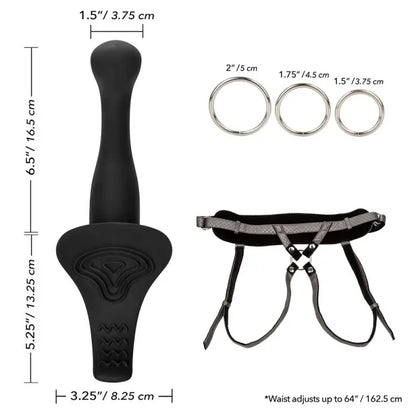 Experience Ultimate Pleasure with the Royal Vibrating Set Crotchless