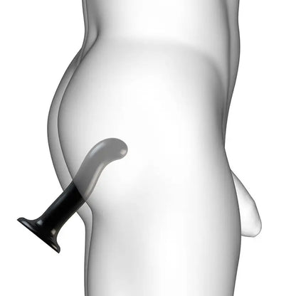Experience Ultimate Pleasure with the XLarge Black Curved Dildo