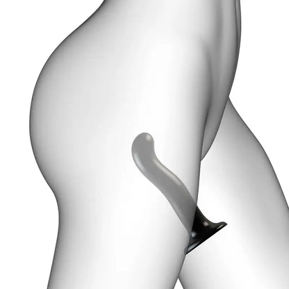 Experience Ultimate Pleasure with the XLarge Black Curved Dildo