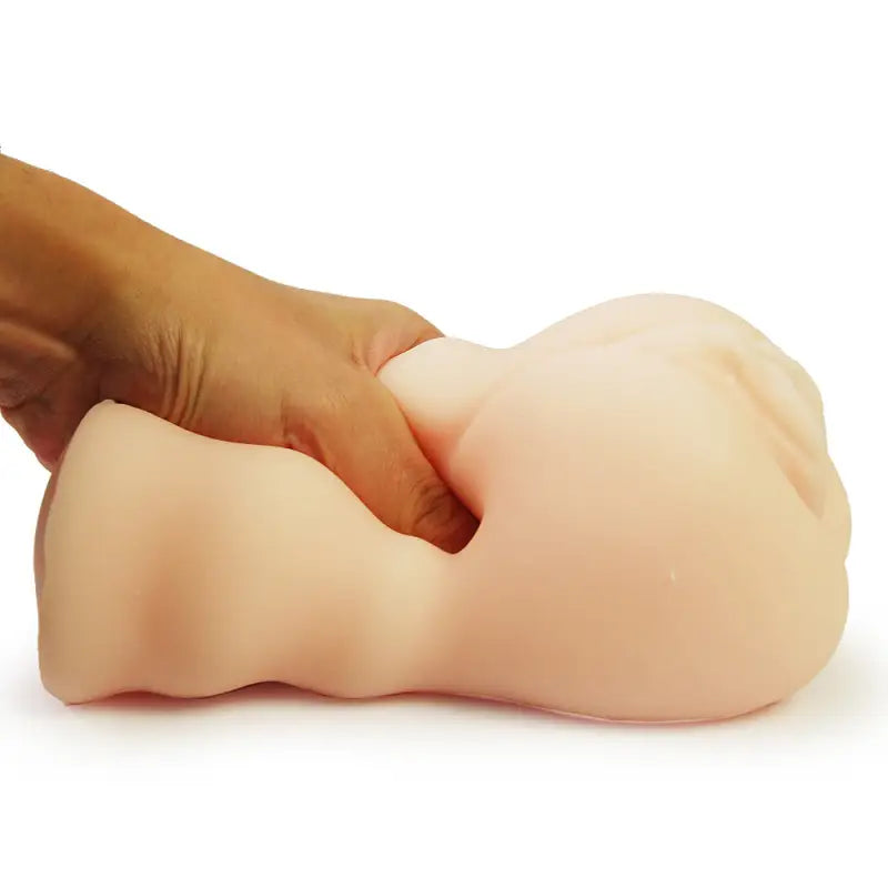Experience Ultimate Pleasure with Utensil Race Double Material Layer Masturbator