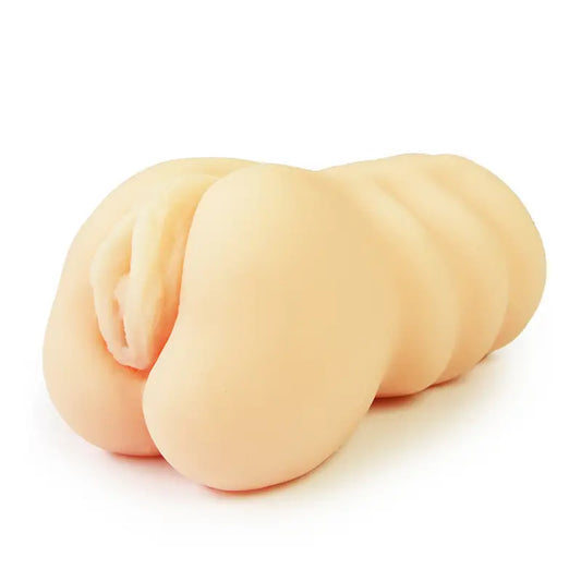 Experience Ultimate Pleasure with Utensil Race Double Material Layer Masturbator