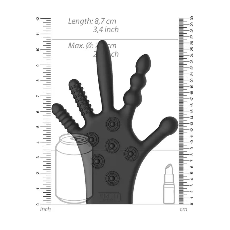 Experience Unique Pleasure with the Silicone Stimulation Glove