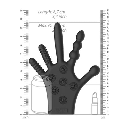 Experience Unique Pleasure with the Silicone Stimulation Glove