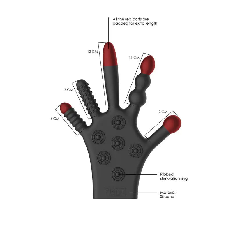 Experience Unique Pleasure with the Silicone Stimulation Glove