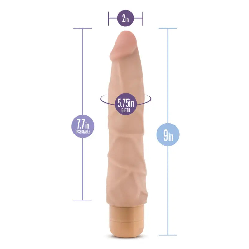 Experience Unmatched Excitement with the Dr Skin 9 Inch Cock Vibe