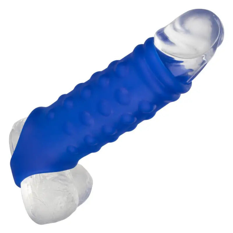 Experience Unmatched Pleasure with Admiral Beaded Extension Liquid Silicone Tool