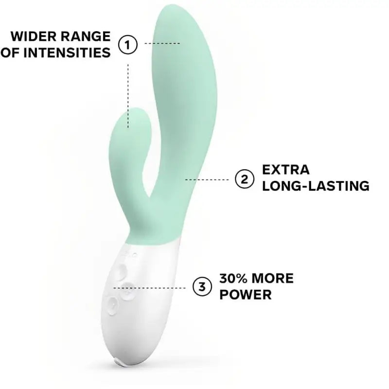 Experience Unmatched Pleasure with Lelo Ina 3 Dual Action Massager Seaweed