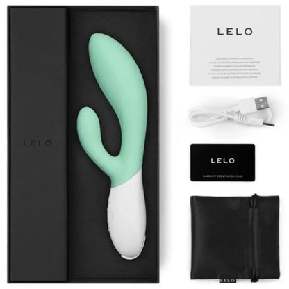 Experience Unmatched Pleasure with Lelo Ina 3 Dual Action Massager Seaweed