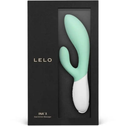 Experience Unmatched Pleasure with Lelo Ina 3 Dual Action Massager Seaweed